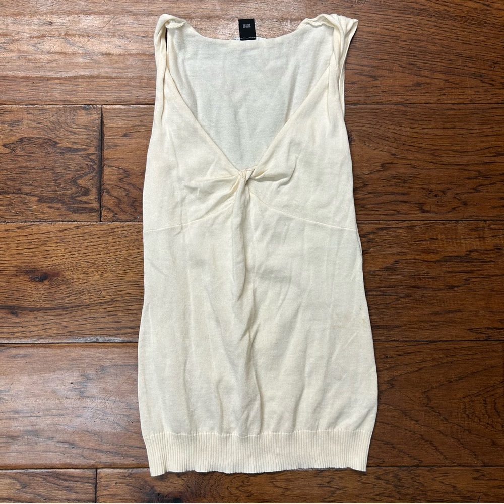 mac & jac twist strap sweater knit tank‎